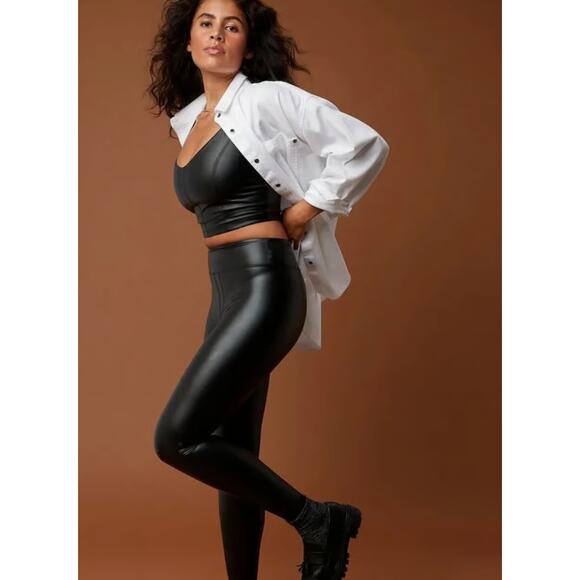 OFFLINE by Aerie Pants - Offline by Aerie Real Luxe Black Leggings Black Size XS